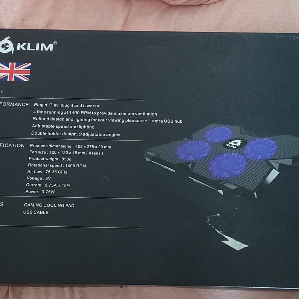 Laptop cooling pad